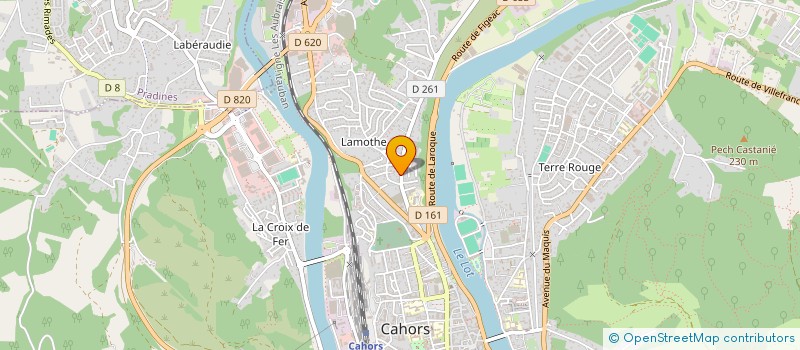 localisation de l'entreprise LOUMYSO  CAHORS