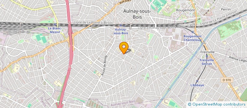 localisation de l'entreprise LOUNA à AULNAY-SOUS-BOIS