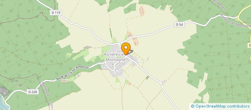 localisation de l'entreprise LOUNA à MONTBARD