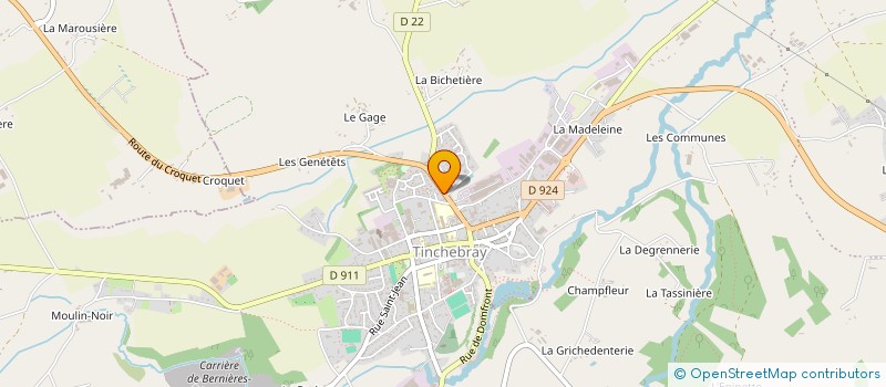 localisation de l'entreprise LOUNA à TINCHEBRAY-BOCAGE