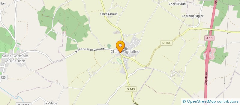 localisation de l'entreprise LOUNA  CHAMPAGNOLLES