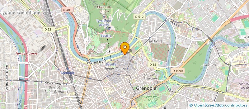 localisation de l'entreprise LOUNA à GRENOBLE