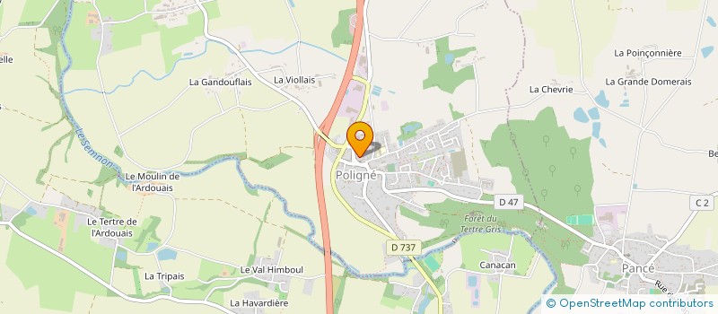 localisation de l'entreprise LOUNA  TRESBUF