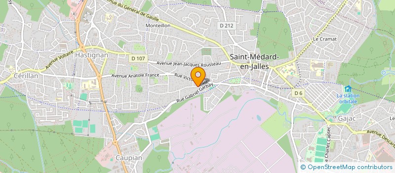 localisation de l'entreprise LOUNA  SAINT-MEDARD-EN-JALLES