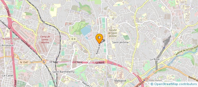 localisation de l'entreprise LOUNA  MARSEILLE