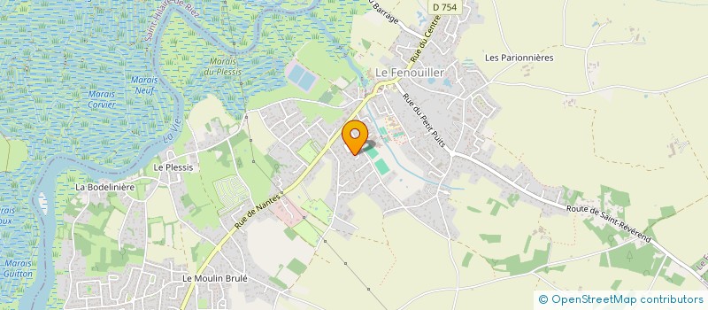 localisation de l'entreprise LOUNA  LE FENOUILLER