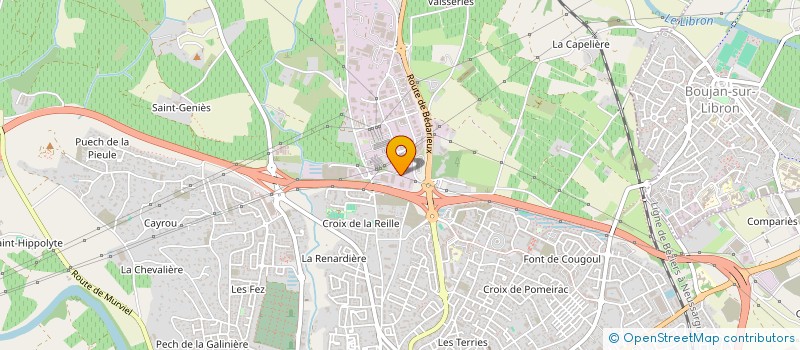 localisation de l'entreprise LOUNA  BEZIERS