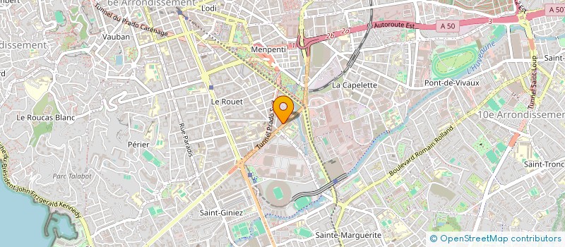 localisation de l'entreprise LOUNA  MARSEILLE