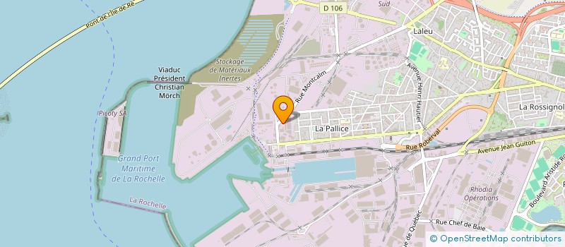 localisation de l'entreprise LOUNA  LA ROCHELLE