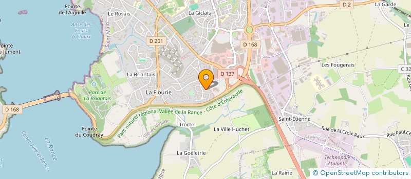 localisation de l'entreprise LOUNA  SAINT-MALO