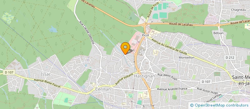 localisation de l'entreprise LOUNA  SAINT-MEDARD-EN-JALLES