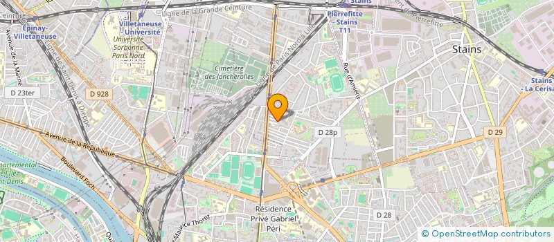 localisation de l'entreprise LOUNA AND CO  PIERREFITTE-SUR-SEINE