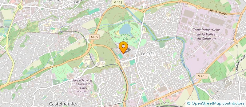 localisation de l'entreprise LOUNA B  LE CRES