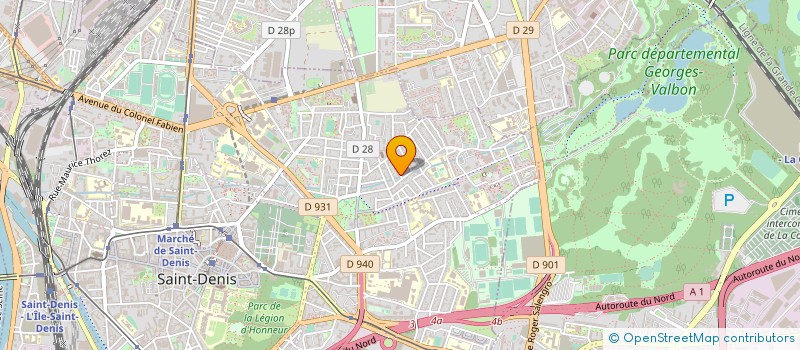 localisation de l'entreprise LOUNA RESTAURATION à SAINT-DENIS
