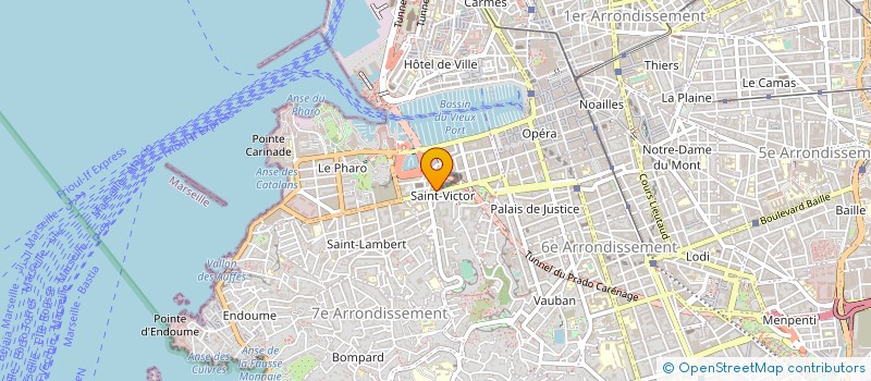 localisation de l'entreprise LOUNA ROSE à MARSEILLE