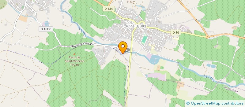 localisation de l'entreprise LOUNAT  PUISSERGUIER