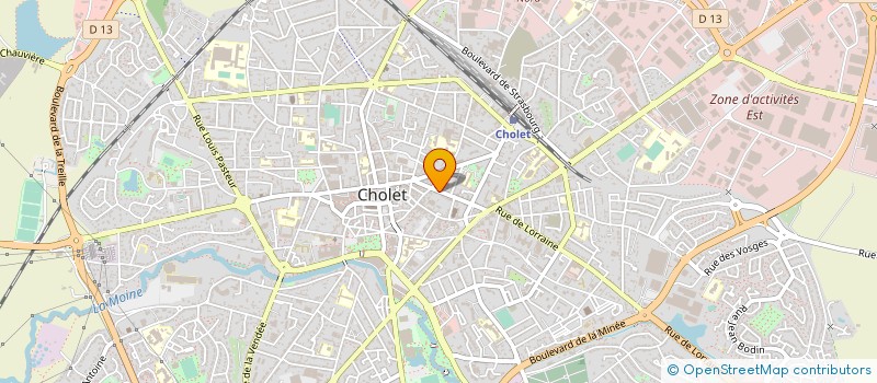 localisation de l'entreprise LOUNAYA-GAB à CHOLET