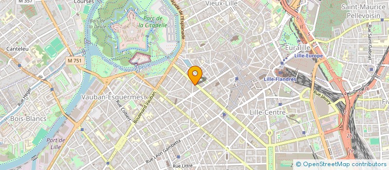 localisation de l'entreprise LOUNES WOUSSEN INFORMATIQUE à LILLE