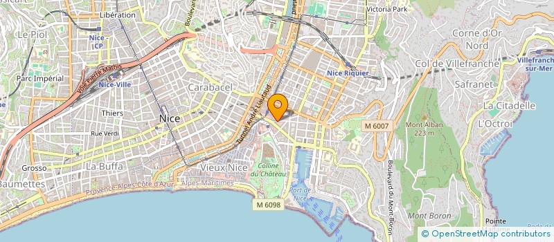 localisation de l'entreprise LOUNET  NICE