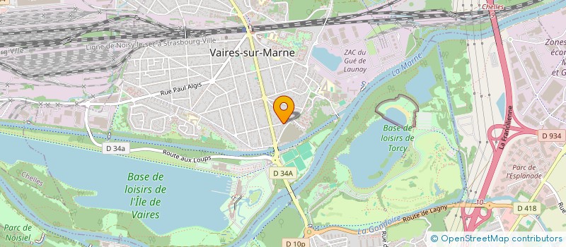 localisation de l'entreprise LOUNEVA  VAIRES-SUR-MARNE