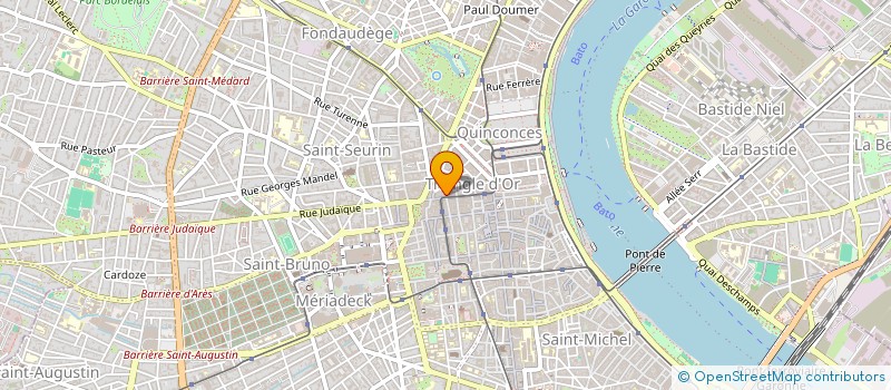 localisation de l'entreprise LOUNGE ACT  BORDEAUX