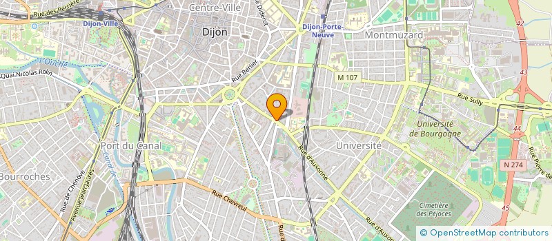 localisation de l'entreprise LOUNGE DELICES à DIJON
