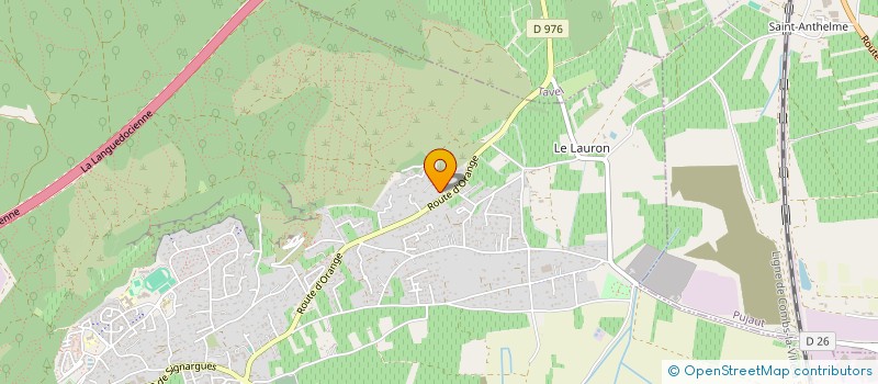 localisation de l'entreprise LOUNGE INVEST  ROCHEFORT-DU-GARD