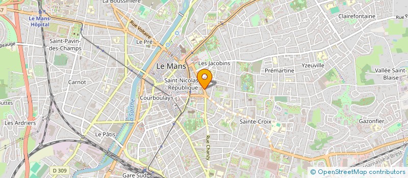 localisation de l'entreprise LOUNGO MAI  LE MANS