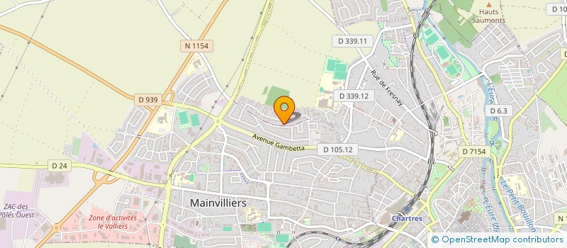 localisation de l'entreprise LOUNGTA à CHARTRES