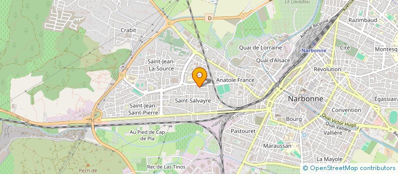 localisation de l'entreprise LOUNI à NARBONNE