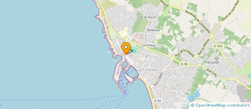 localisation de l'entreprise LOUNI  LA TURBALLE