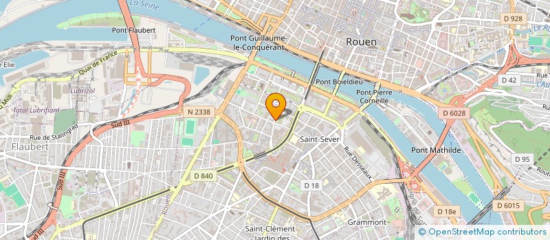 localisation de l'entreprise LOUNI.BAT à ROUEN