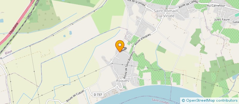 localisation de l'entreprise LOUNICA  ASQUES