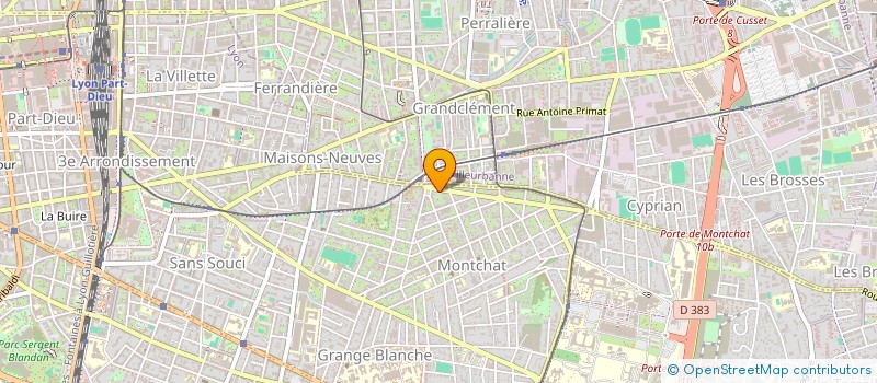 localisation de l'entreprise LOUNIE  LYON