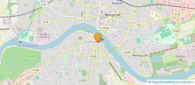 localisation de l'entreprise LOUNIS à BERGERAC