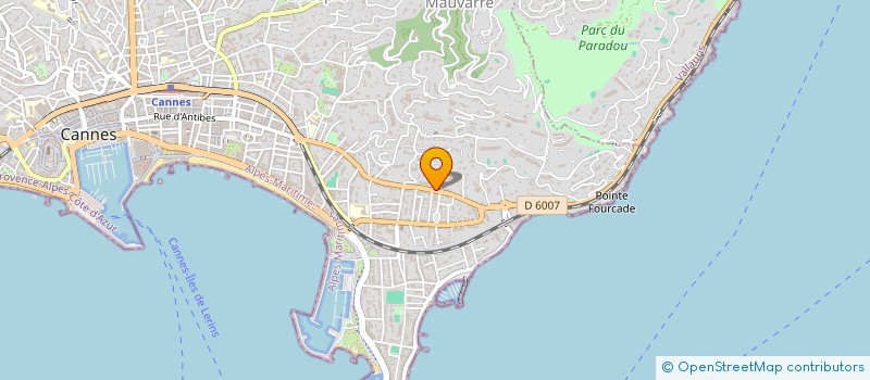localisation de l'entreprise LOUNIS DISTRIBUTION à CANNES