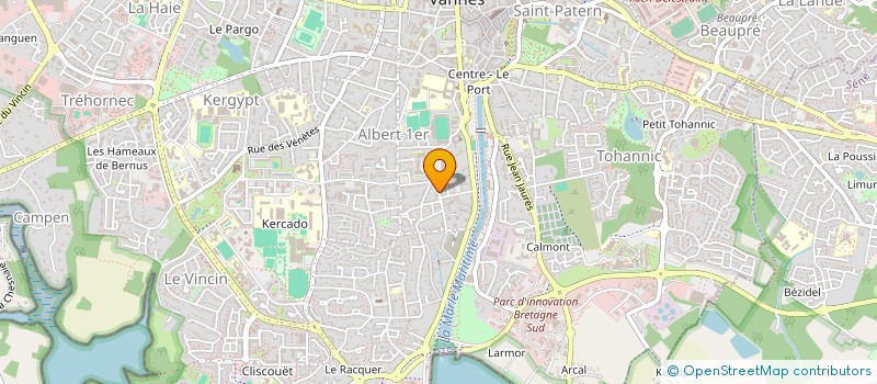 localisation de l'entreprise LOUNIS GOUDJIL CONSULTING  VANNES