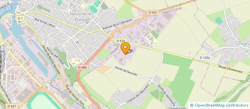 localisation de l'entreprise LOUNIS HOLDING  MARTIN-EGLISE