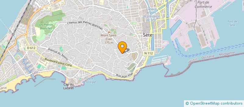 localisation de l'entreprise LOUNO à SETE