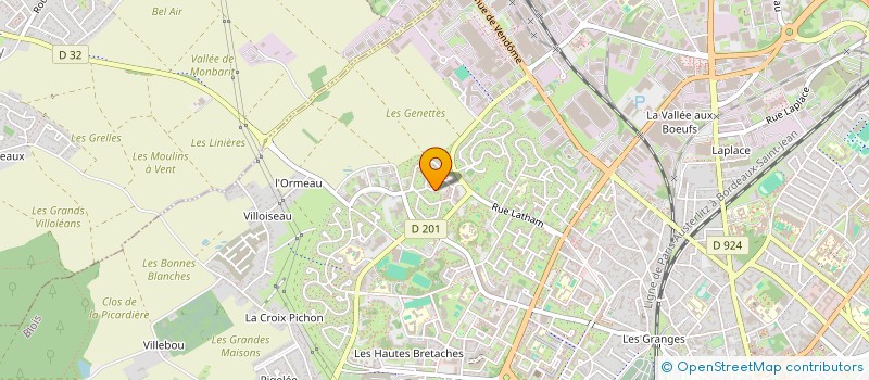 localisation de l'entreprise LOUP  BLOIS