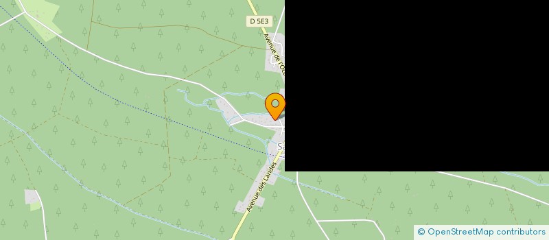 localisation de l'entreprise LOUP AGENCEMENT  SAUMOS