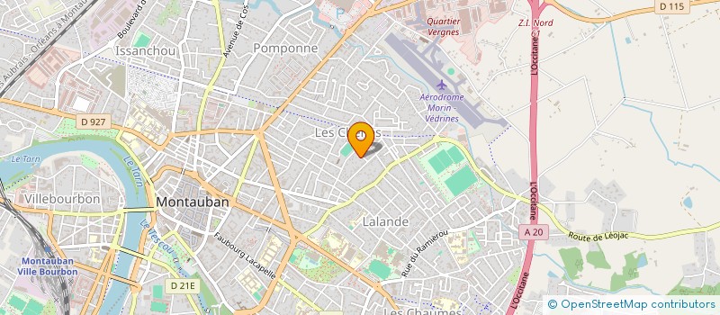 localisation de l'entreprise LOUP EVARISTE  MONTAUBAN
