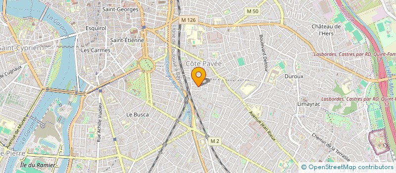 localisation de l'entreprise LOUP GLACE à TOULOUSE