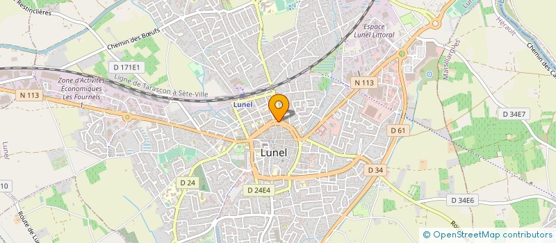 localisation de l'entreprise LOUP GOURMAND à LUNEL