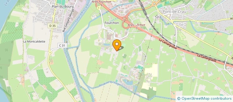 localisation de l'entreprise LOUP MAS  ARLES