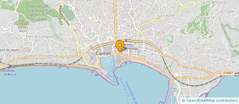 localisation de l'entreprise LOUPACA 22  CANNES
