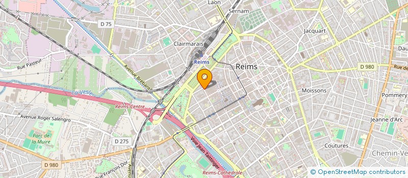 localisation de l'entreprise LOUPACHE  REIMS