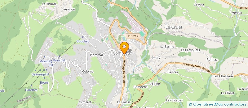 localisation de l'entreprise LOUPALOCH' SURF  COMBLOUX