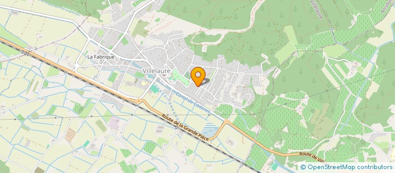 localisation de l'entreprise LOUPARK 2006  VILLELAURE