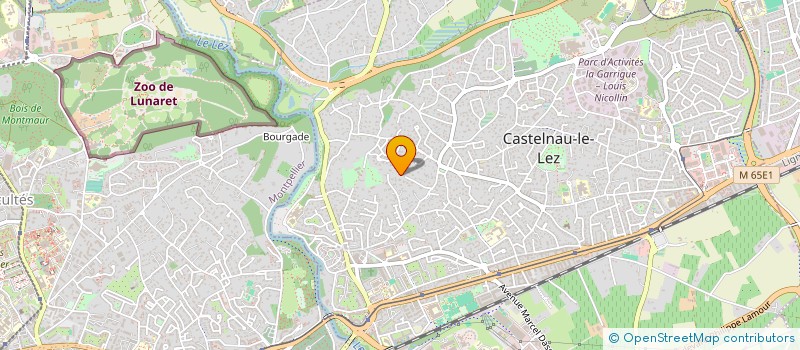 localisation de l'entreprise LOUPAULART  CASTELNAU-LE-LEZ